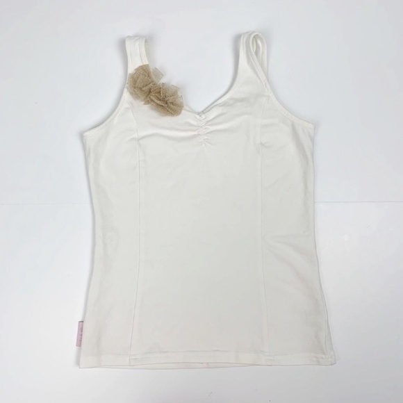 🌸3/$30🌸 American Girl Isabelle Cream Ballet Tank ✨ - Picture 7 of 8